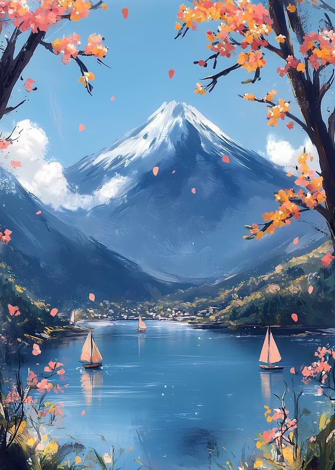 Mount Fuji Landscape