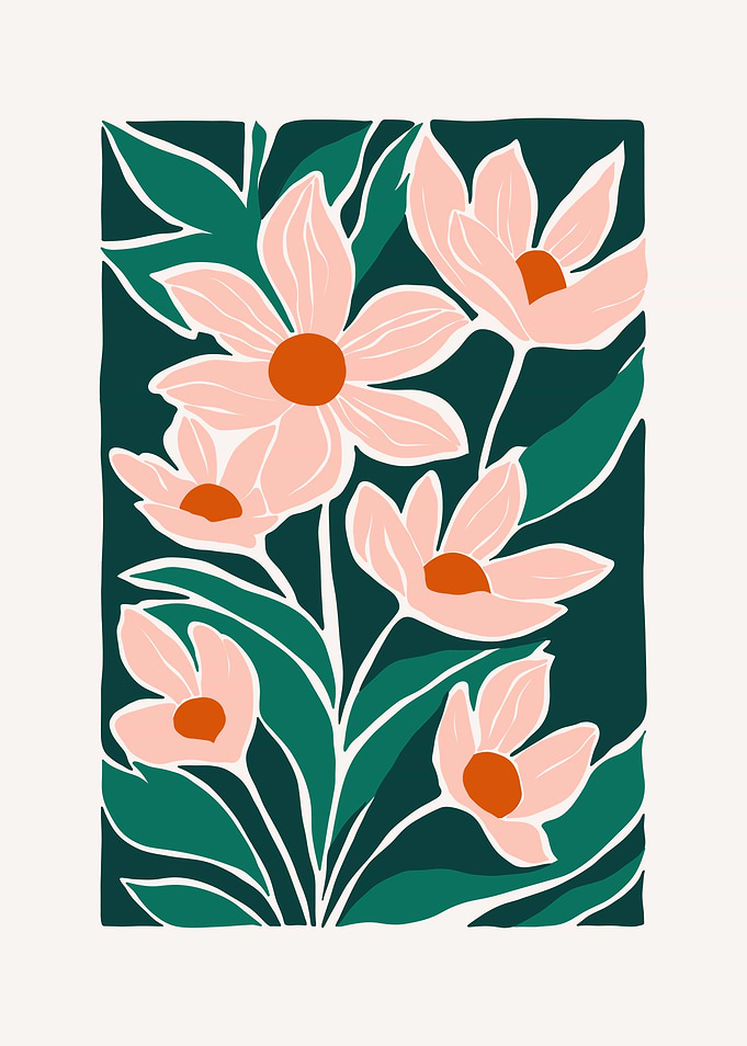 Floral Art Print