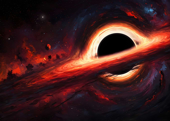 Black Hole in Space