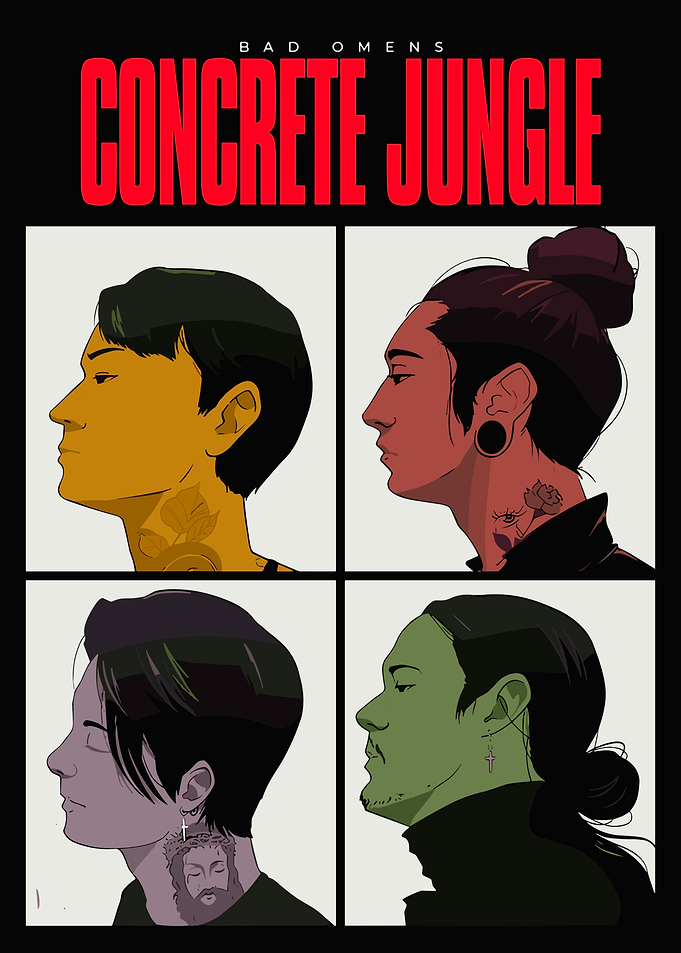 Bad Omens Concrete Jungle Album Art