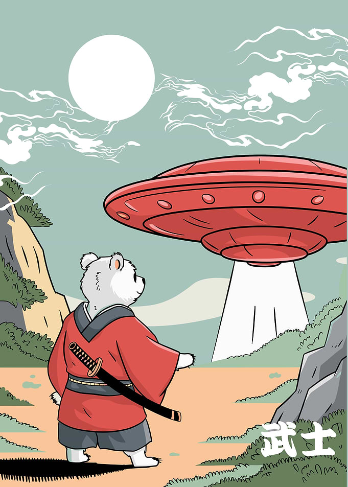 Samurai Bear UFO