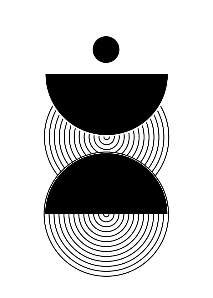 Abstract Geometric Art