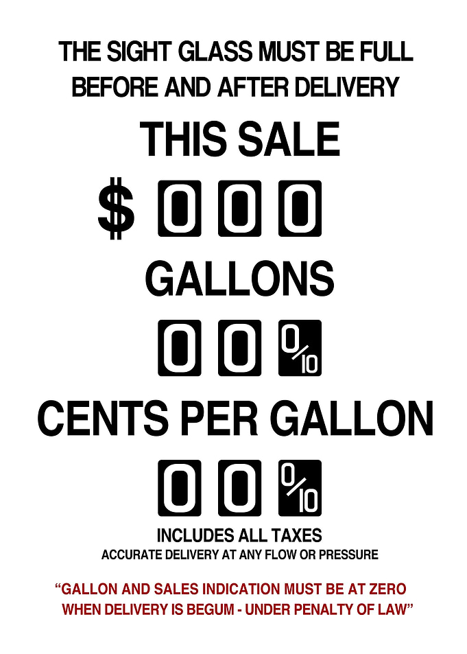 Gas Pump 50's Glass Vintage Art