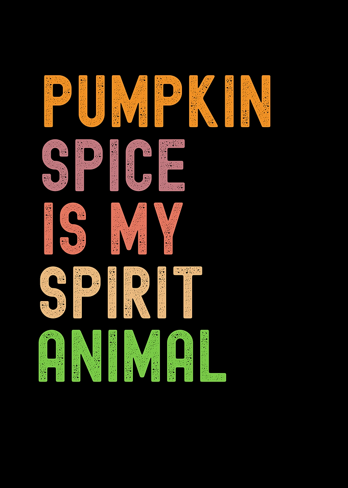 Pumpkin Spice Spirit Animal