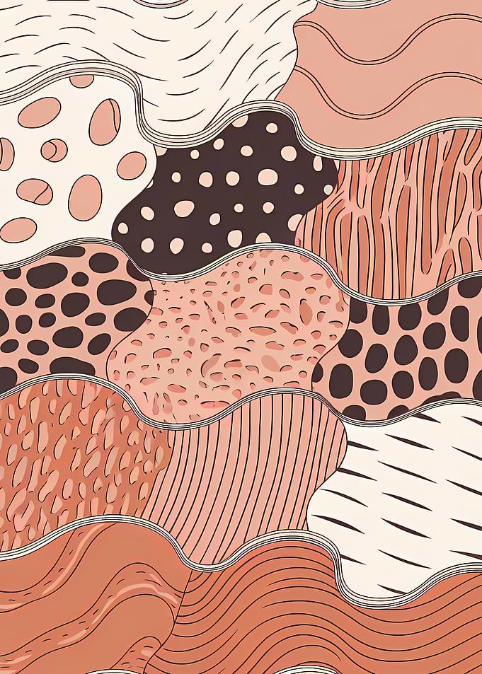 Abstract Wavy
