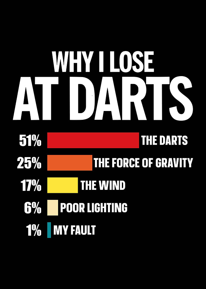 Why I Lose at Darts