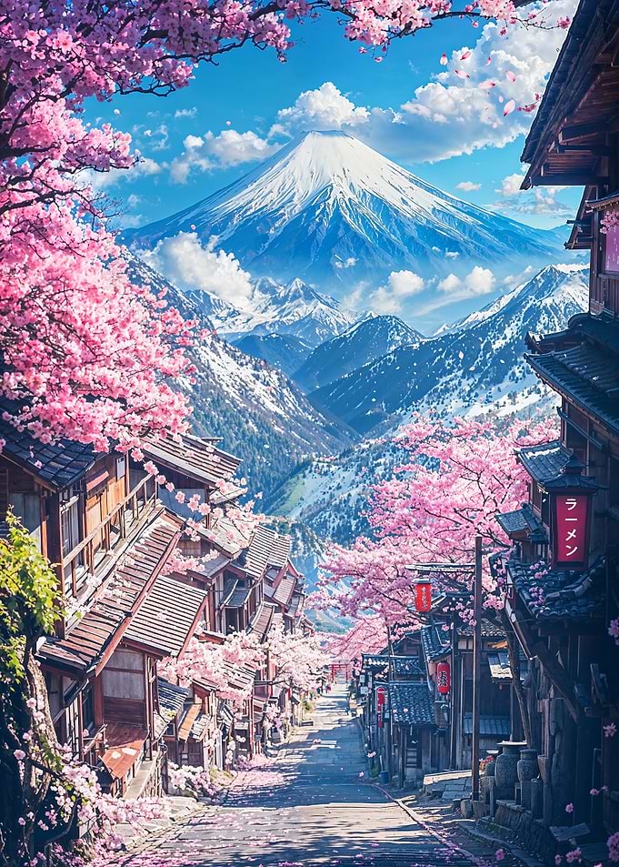 Sakura Street to Fuji