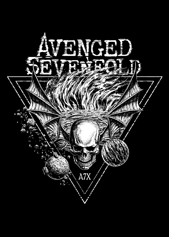 Avenged Sevenfold Skull Artwork