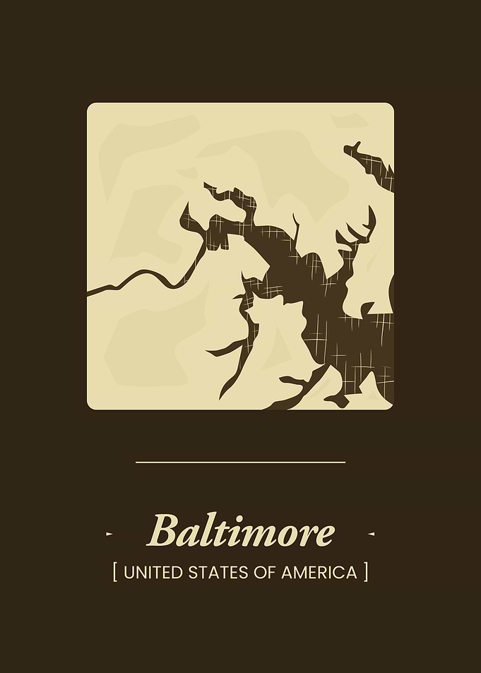 Baltimore City Map