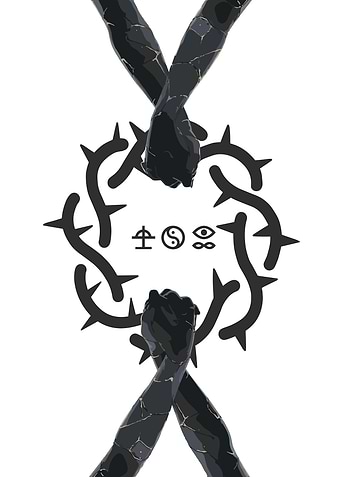 Crossed Arms with Crown