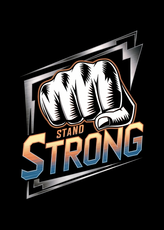Stand Strong Fist Graphic