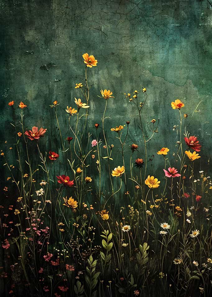 Wildflowers Field Of Flowers Floral