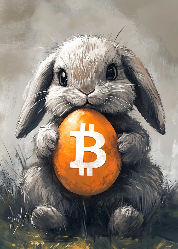 Bitcoin Rabbit Hole Easter Bunny