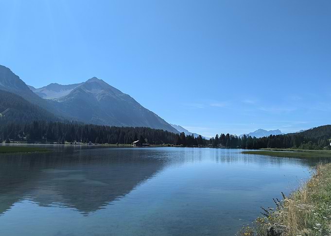 Mountain Lake Serenity