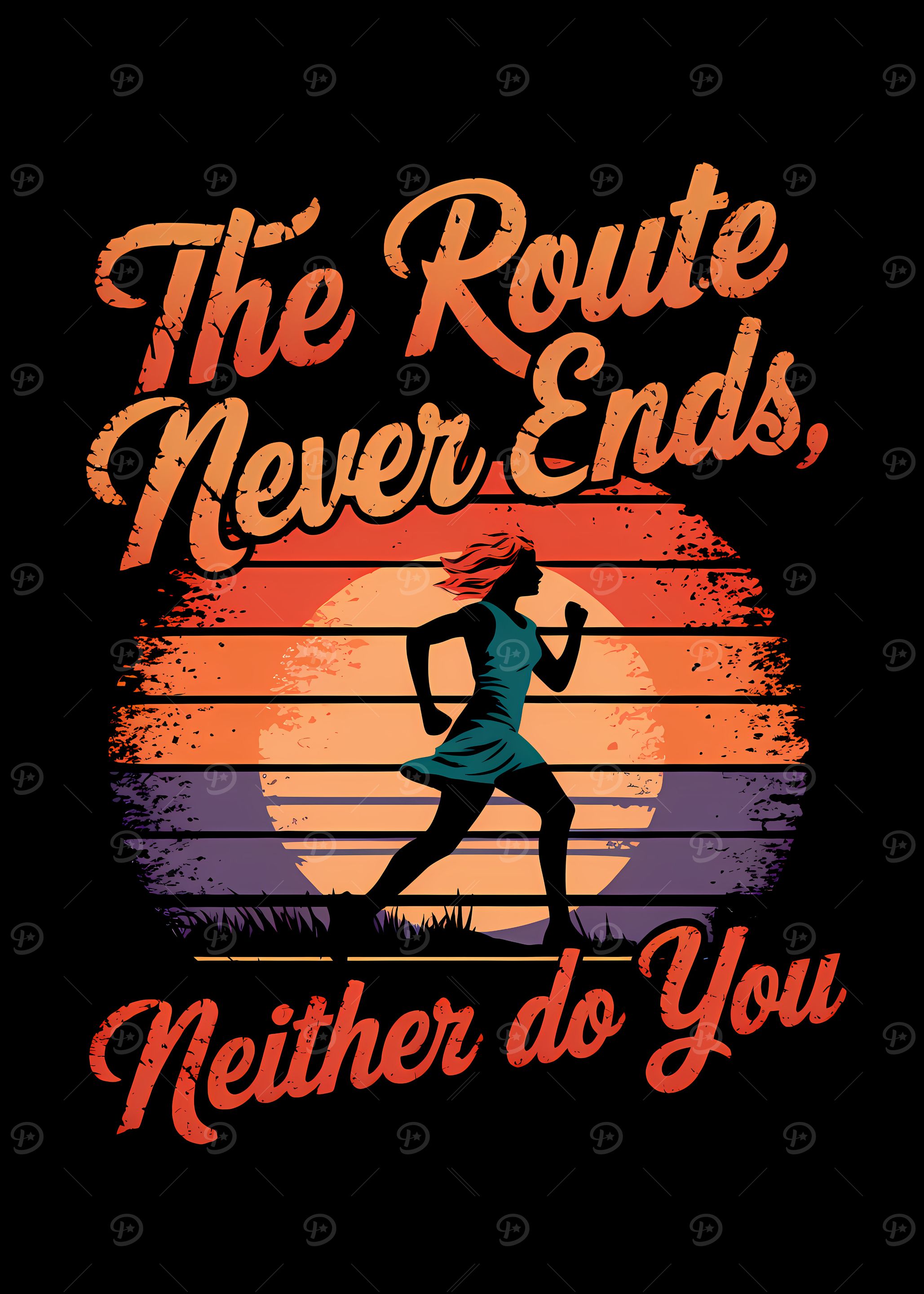 Retro Motivational Design for Runners