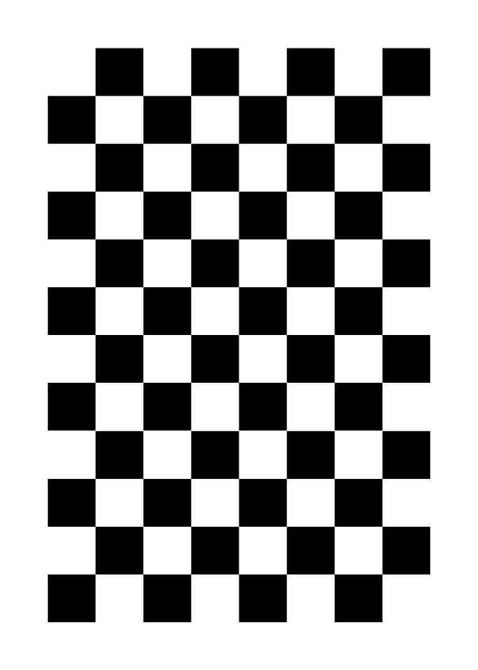 Checkerboard Geometric Pattern