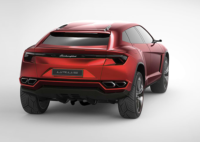 Lamborghini Urus Rear View