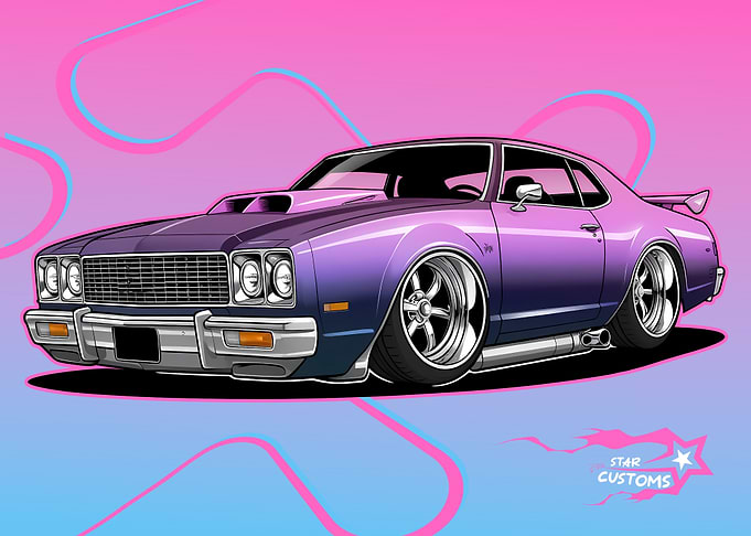 Custom Retro Muscle