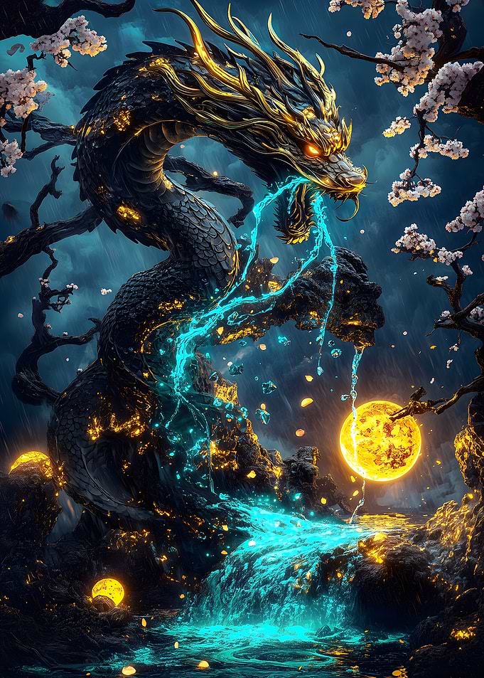 Golden Dragon Waterfall