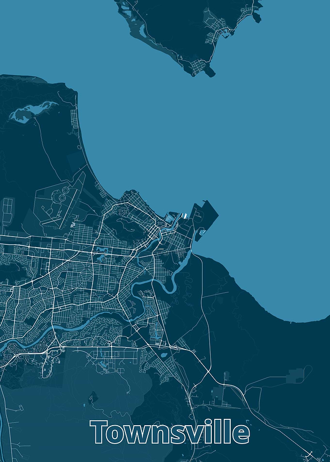 Townsville City Map