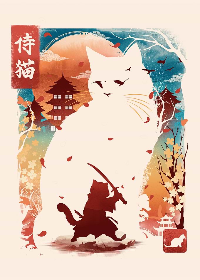 Samurai Cat