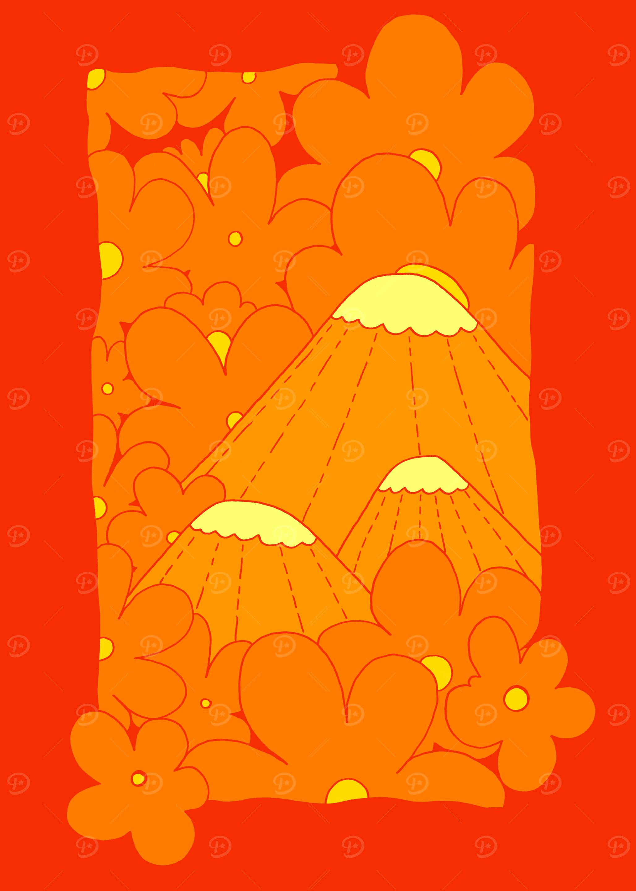 Orange spring