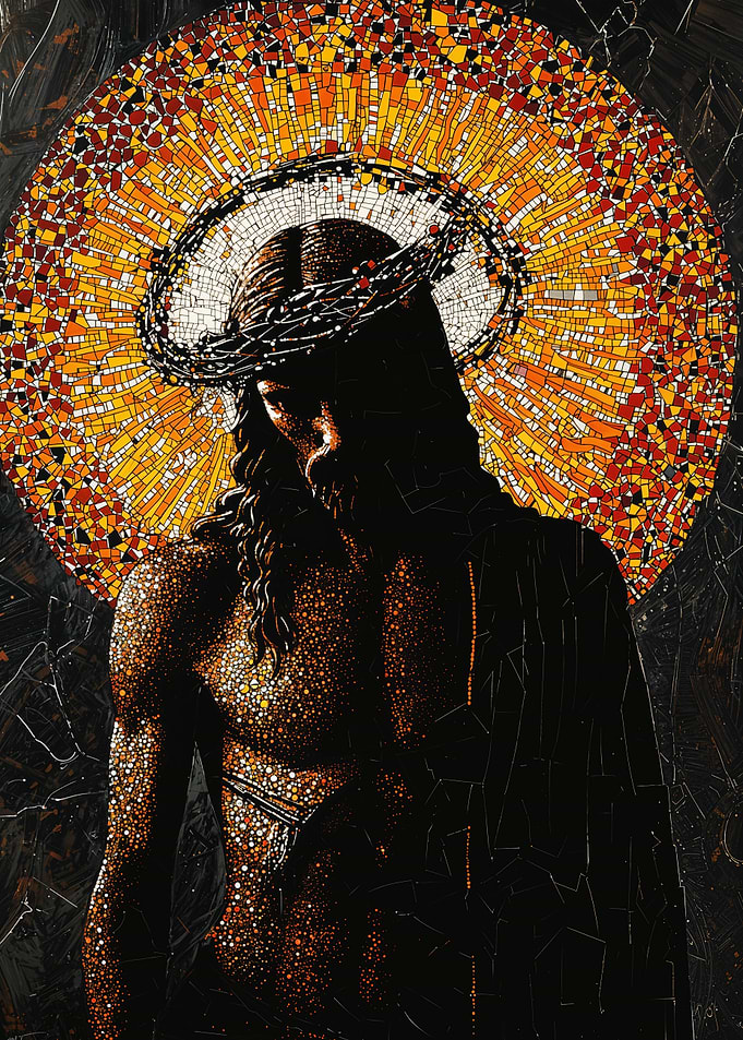 Mosaic Jesus
