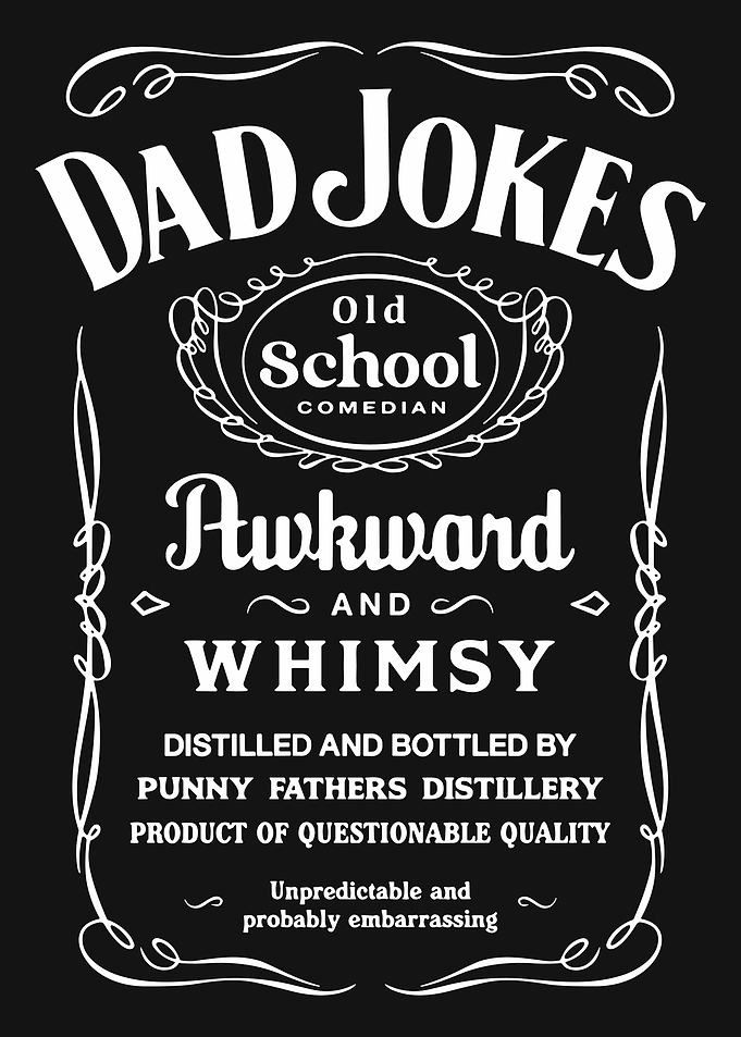 Dad Jokes Label