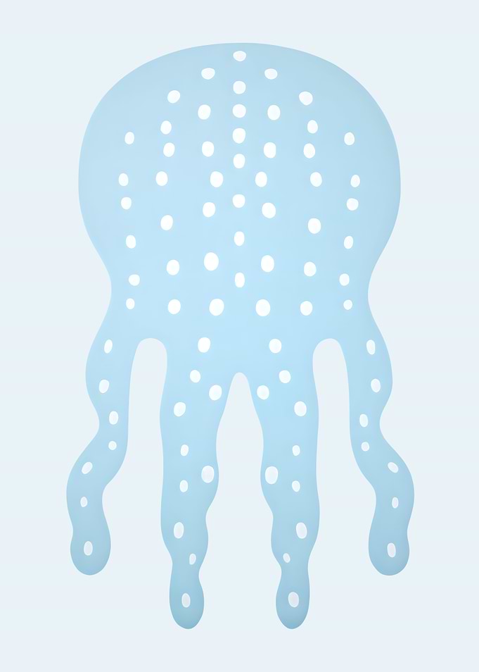Blue Jellyfish Marine