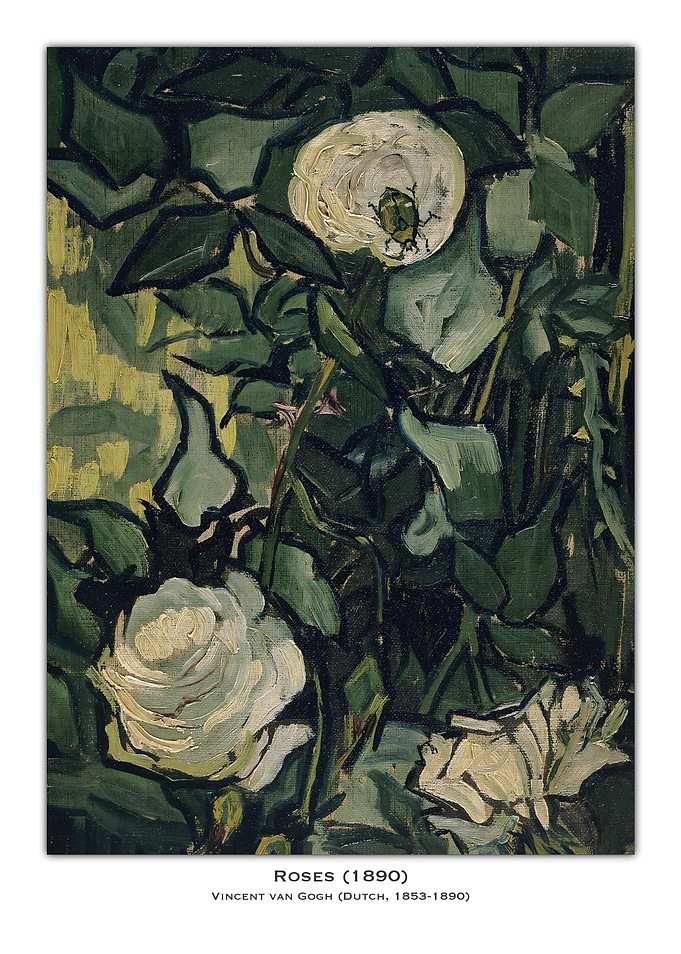 Roses by Van Gogh