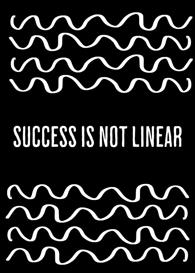 Success is Not Linear Black