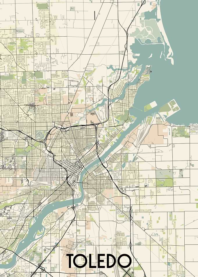 Toledo City Map