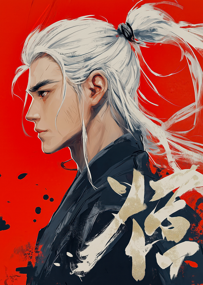 White-Haired Warrior