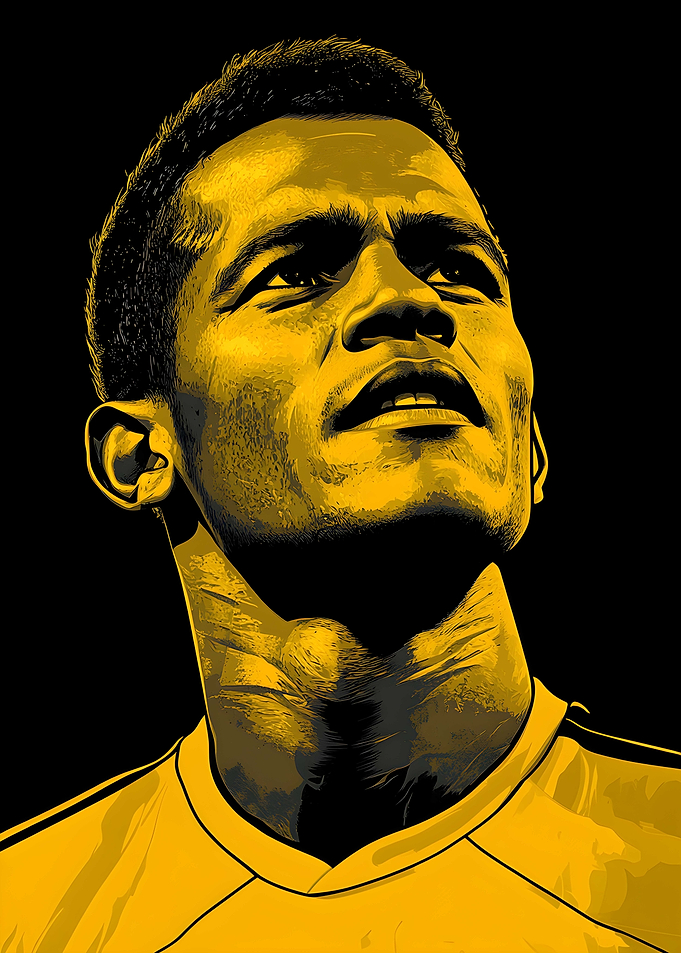 Garrincha Player Poster