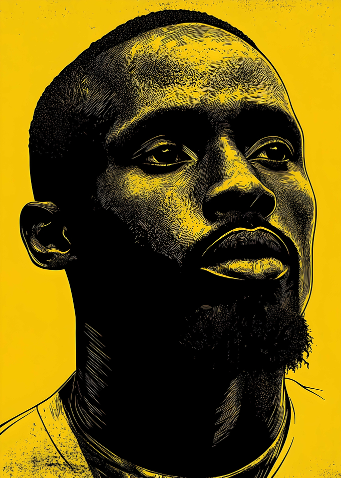 George Weah Player Vintage