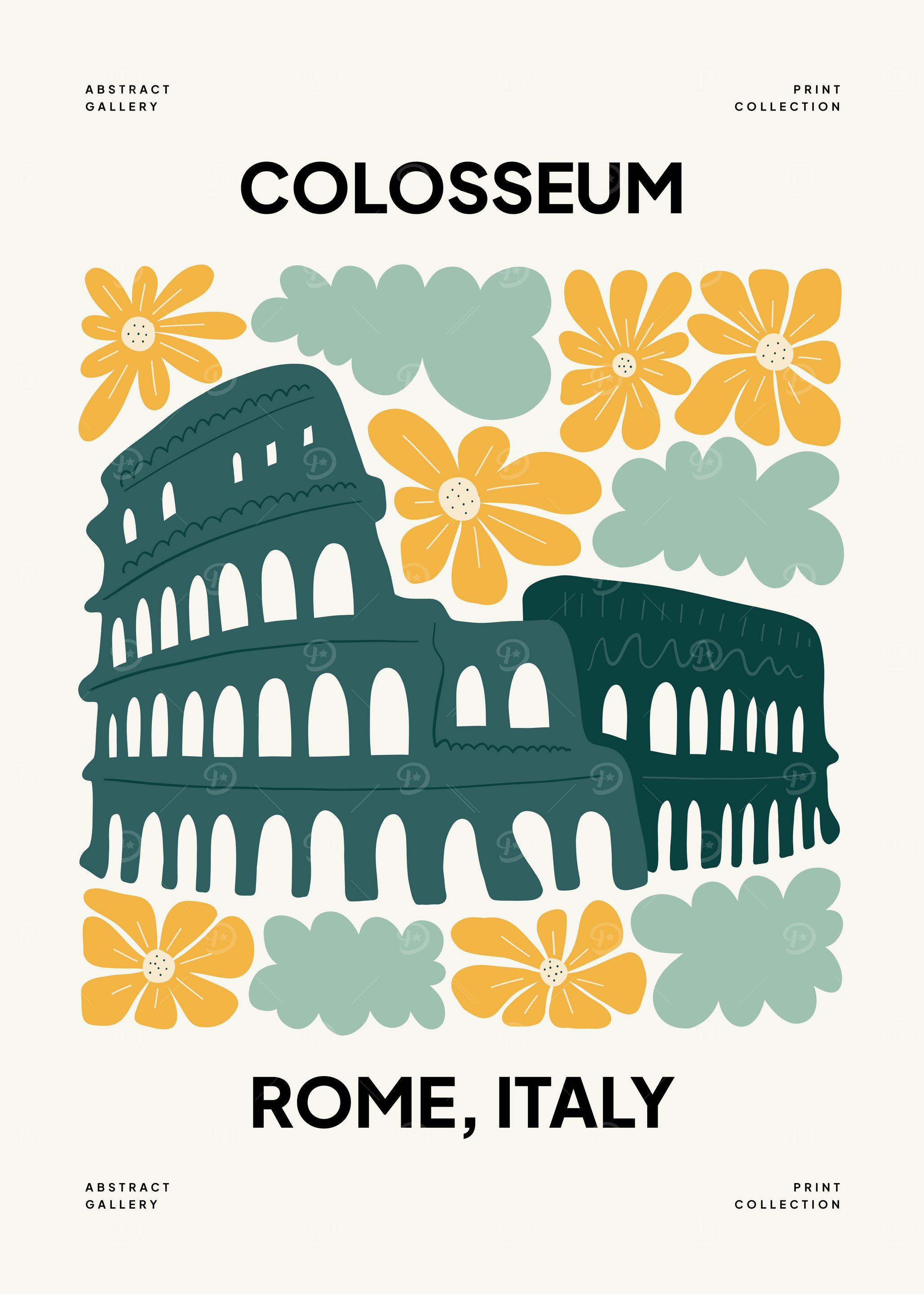 Colosseum Rome Print