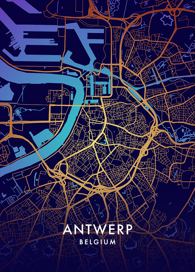 Antwerp City Map