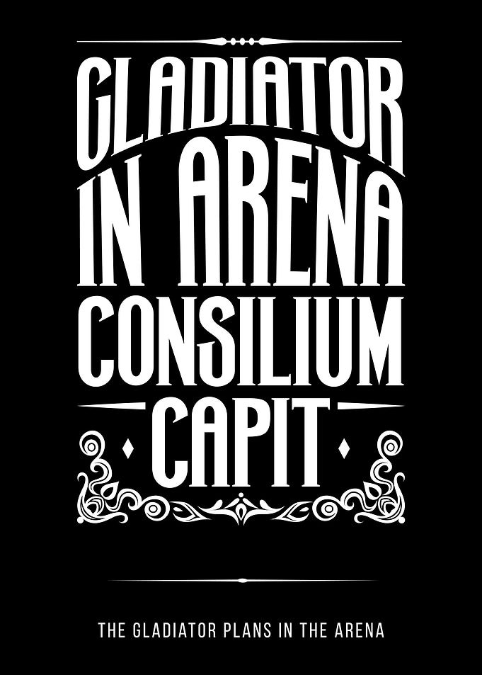Gladiator in Arena Consilium Capit