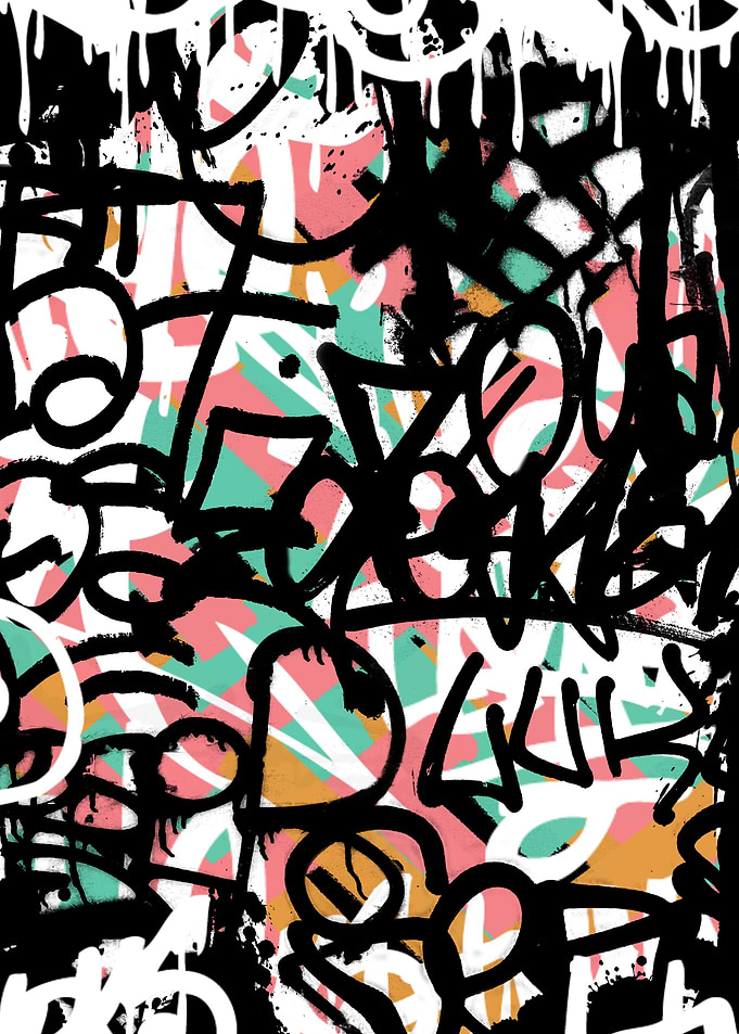 Abstract Graffiti Art