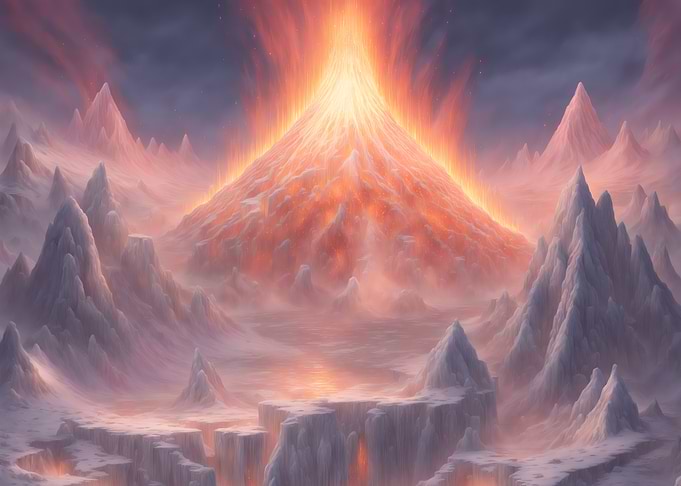 Volcanic Mountain Landscape