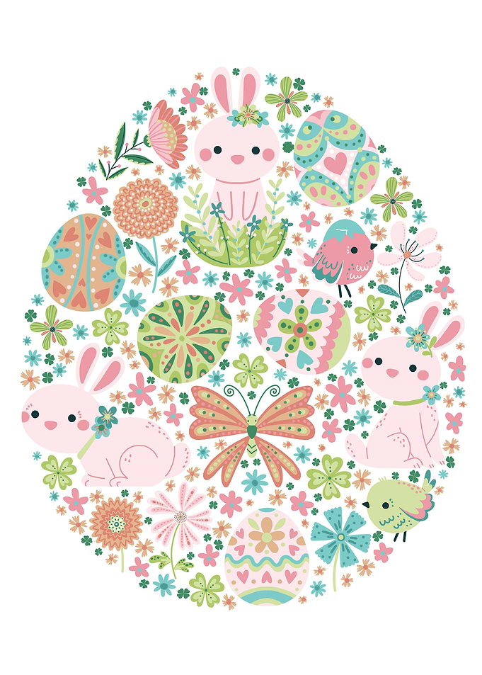 Easter Egg Illustration