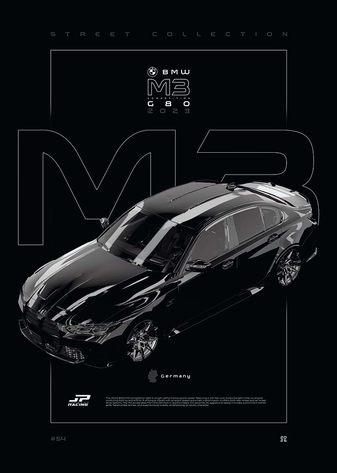 BMW M3 Competition G80 2023