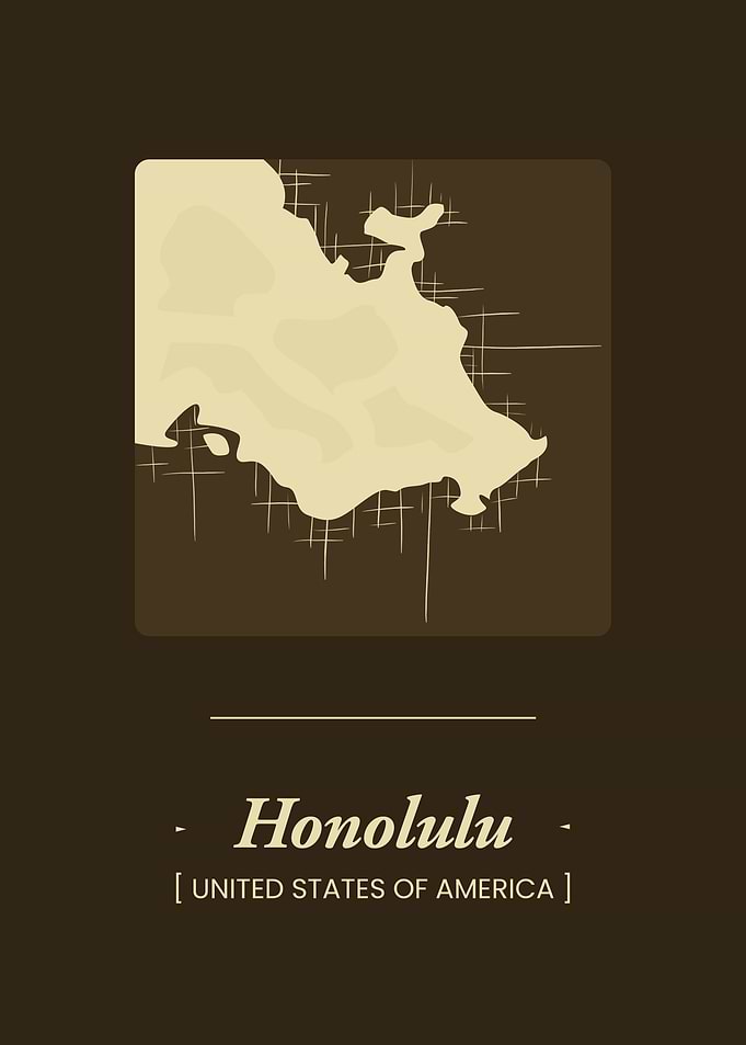 Honolulu Map