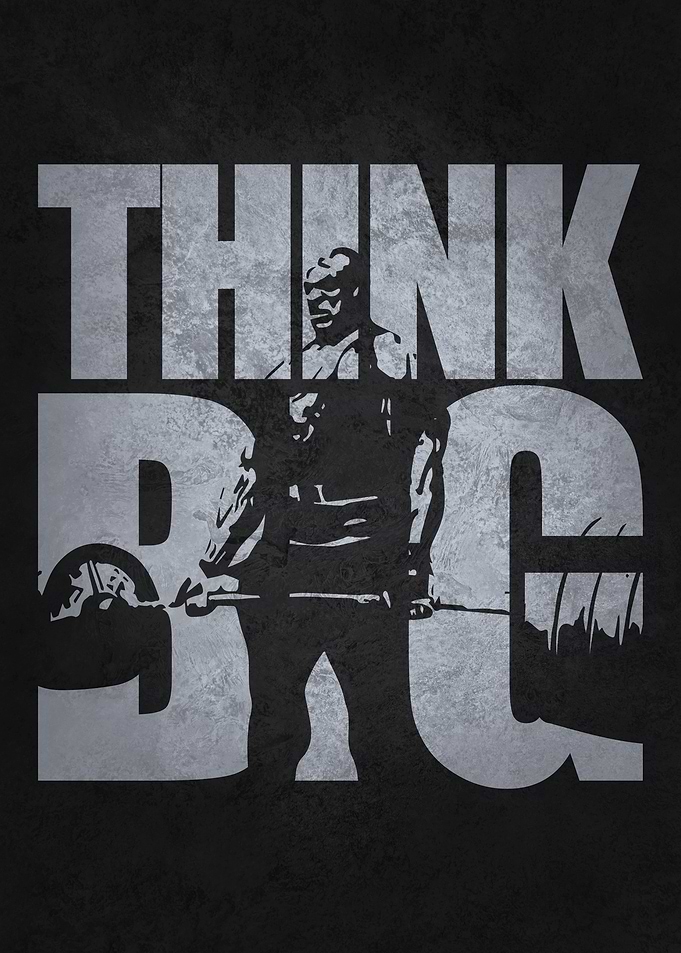 Think Big - Ronnie Workout Motivation