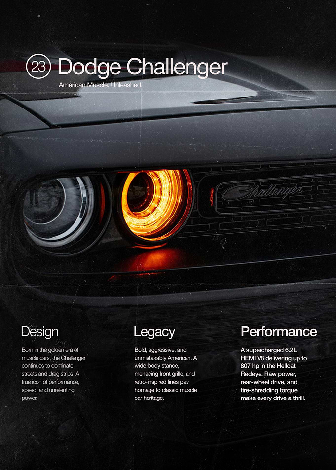 Dodge Challenger Headlight