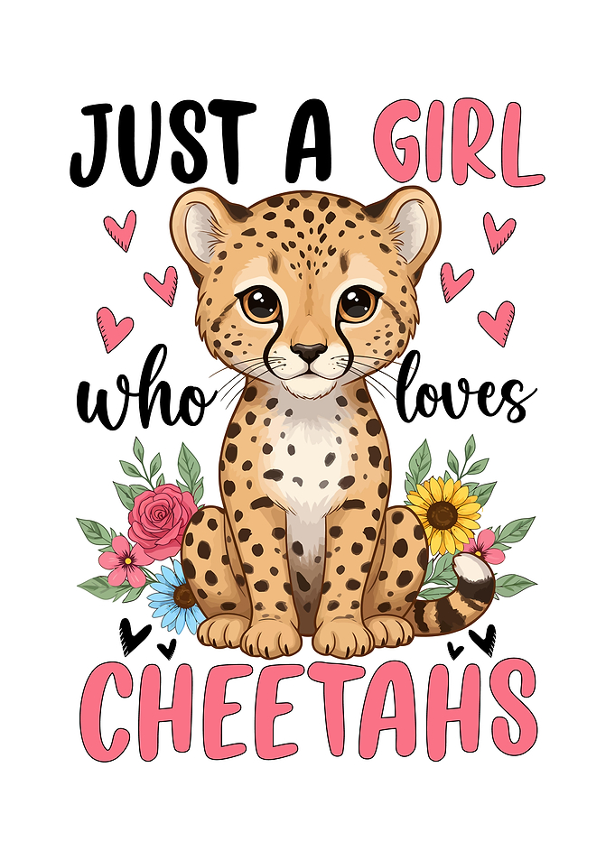 Cheetah Girl Graphic