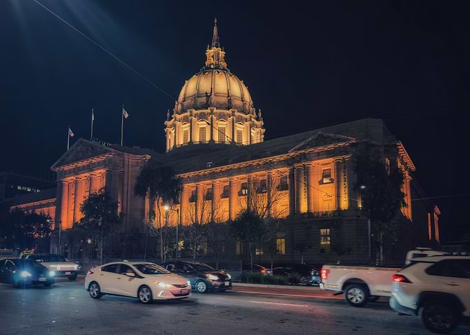 San Francisco City Hall Night