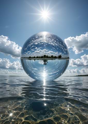 Reflected Sky Sphere