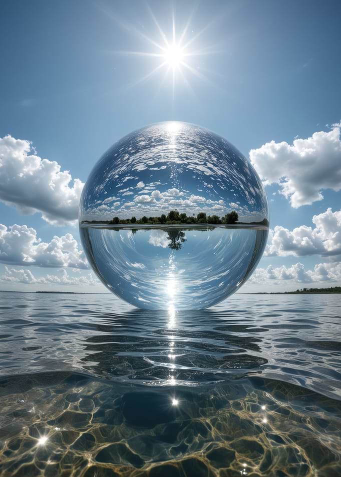 Reflected Sky Sphere