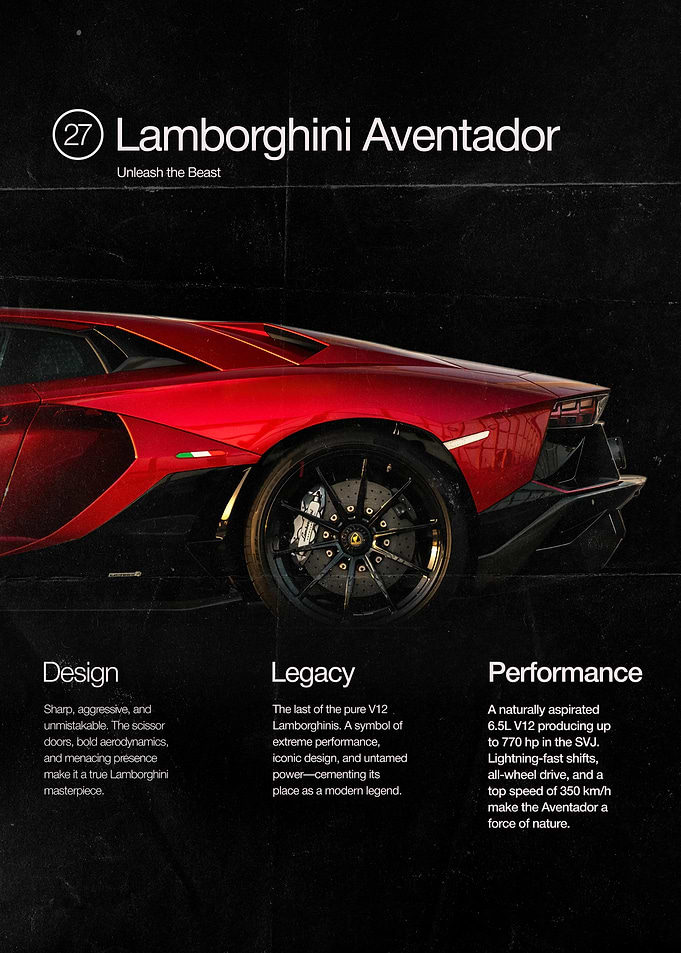 Lamborghini Aventador SVJ